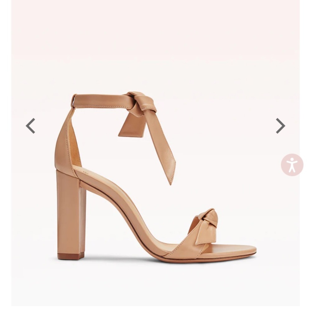 Alexandre Birman Clarita Block 90 Nude Sandal